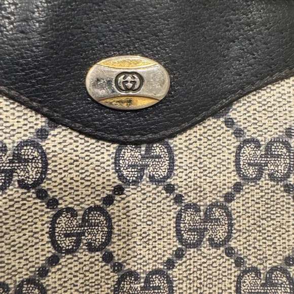 Vintage Gucci navy blue crossbody AUTHENTIC - Picture 3 of 8